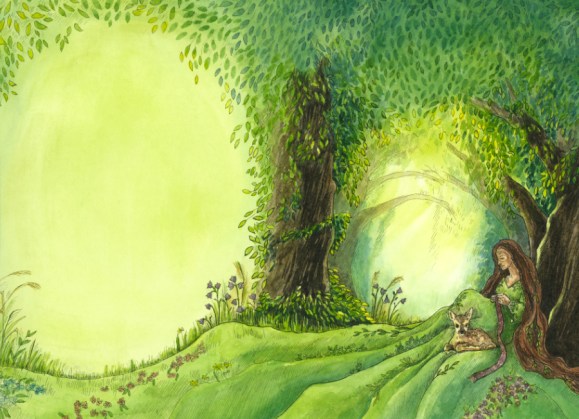 Illustratsioon - Sündinud rohelises kleidis 2