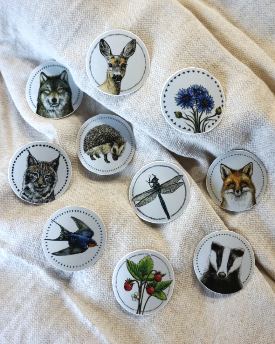 helkurkleepsud 10 tükki