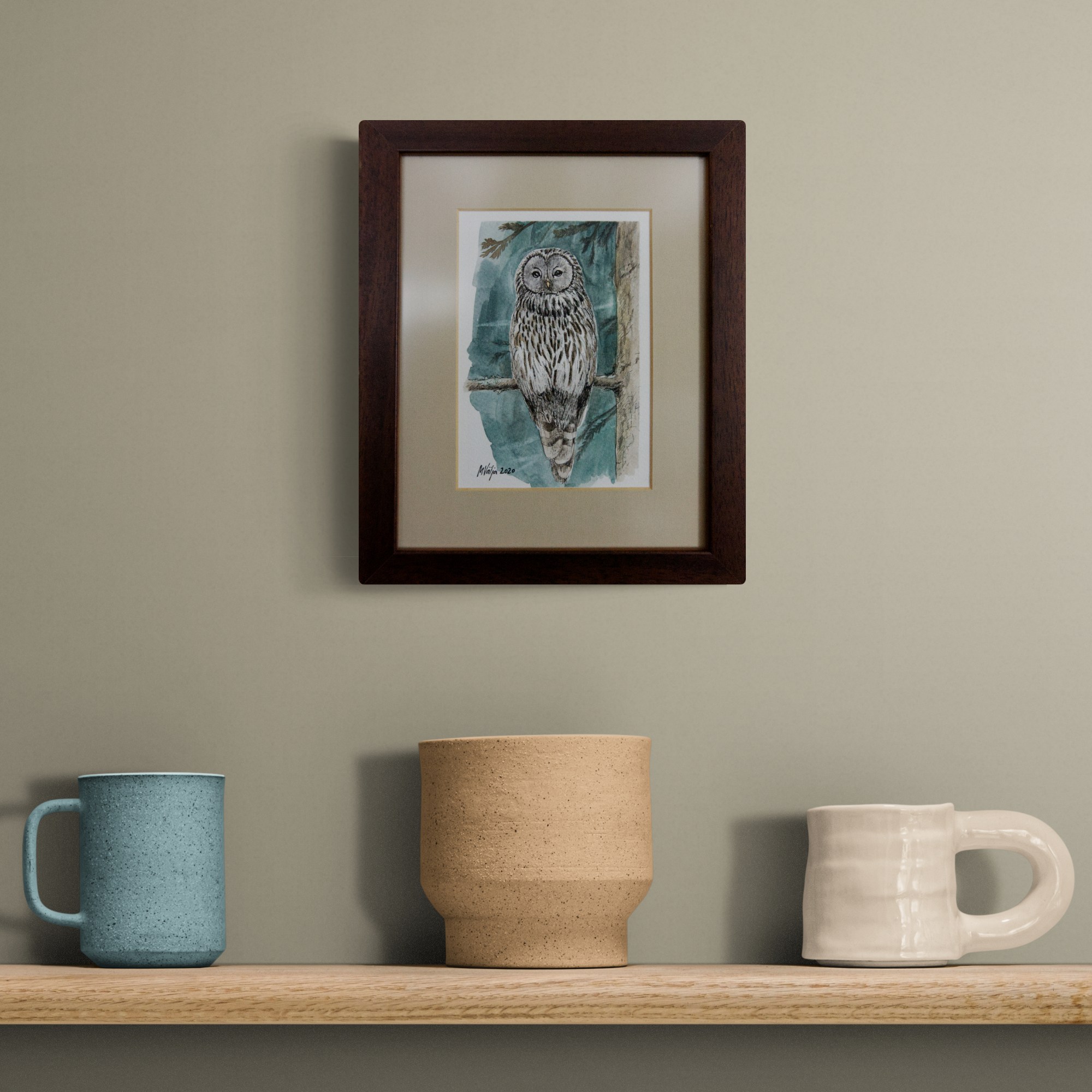 Illustratsioon Kohtumine händkakuga interjööris