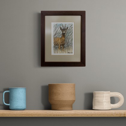 Illustratsioon Kohtumine metskitsega interjööris